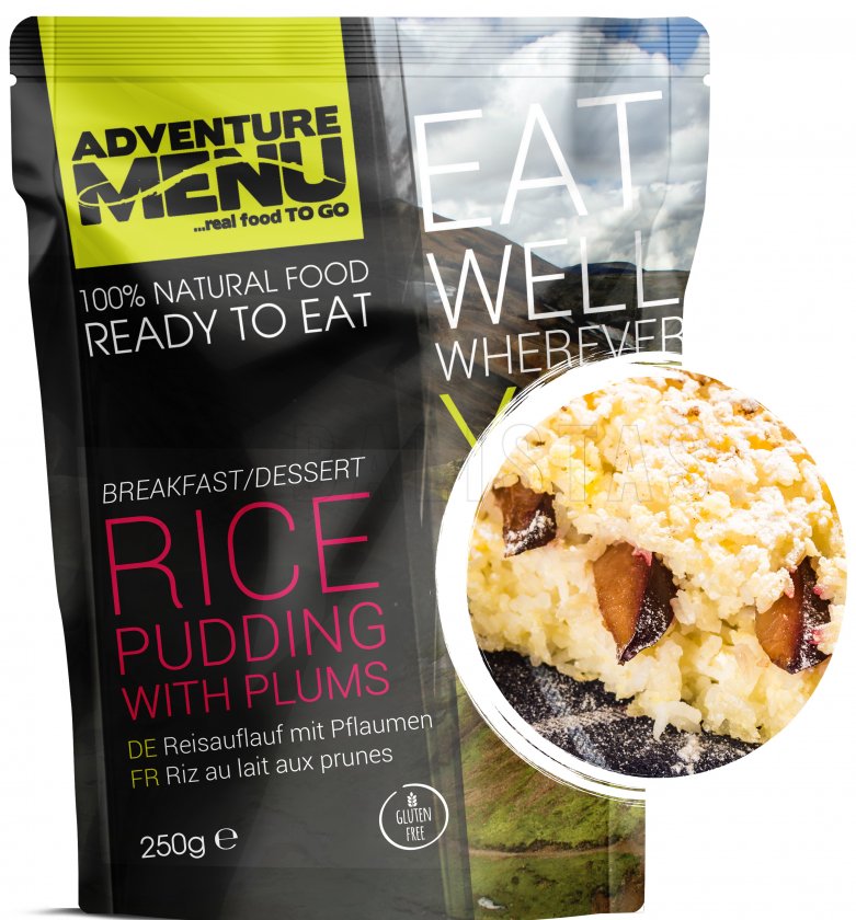 Rizsfelfújt szilvával Adventure Menu