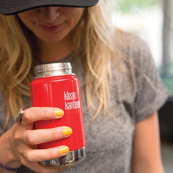 Termosz Klean Kanteen Wide Café 2.0 355ml rozsdamentes