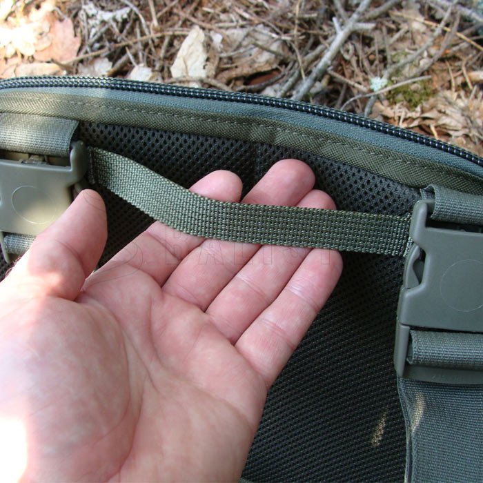 Mellkastáska Jubö Front Bag Mini fekete