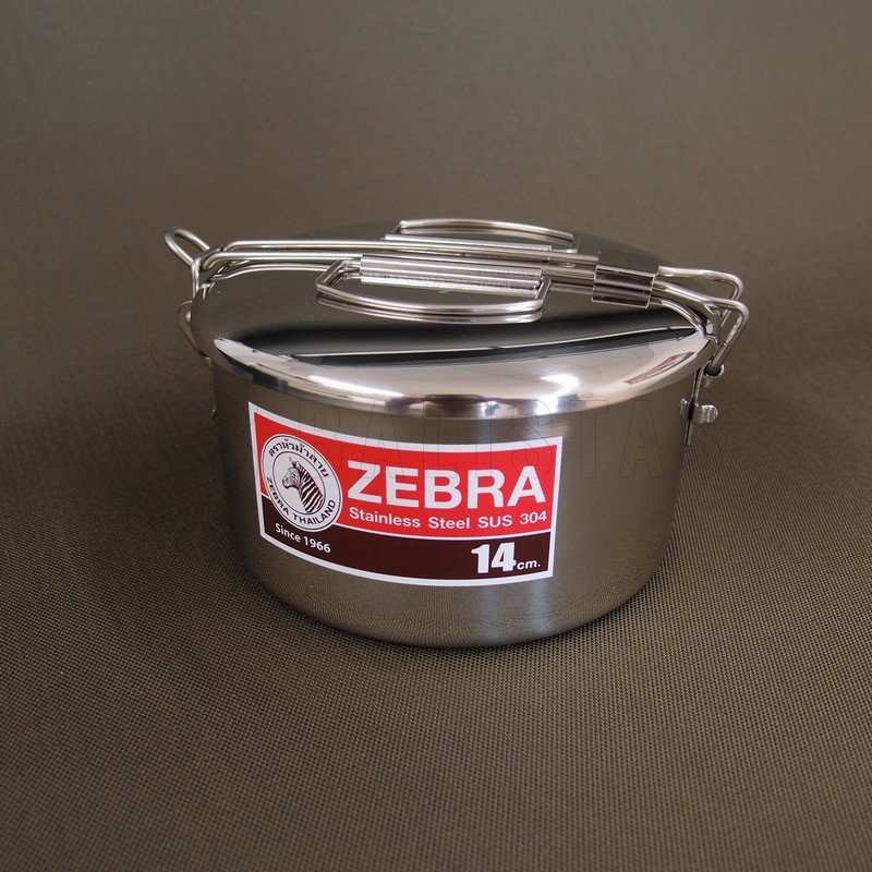 Zebra Camping Pot 14cm edény
