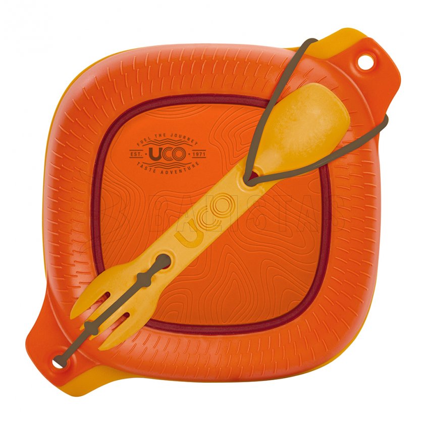 Étkezőkészlet UCO Mess Kit 4 részes narancssárga