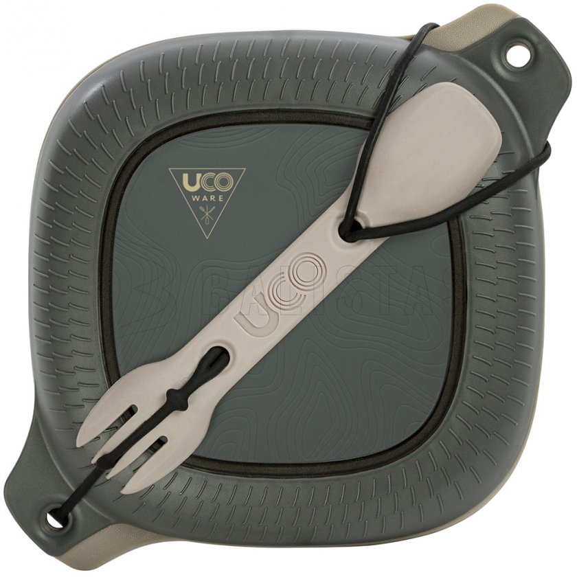 UCO Mess Kit 4 részes étkészlet szürke