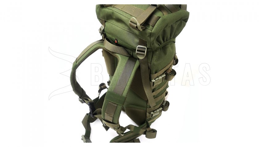 Batoh Jubö Bushcraft Warrior 25l zöld