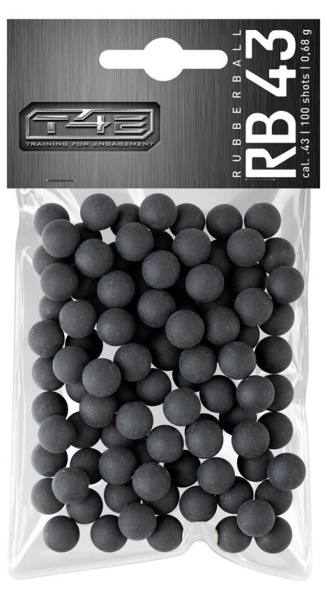 T4E Rubber Ball RB .43 polymer gumilövedék 100 db