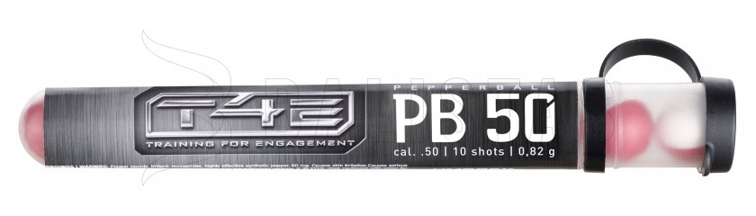 RAM golyók T4E cal.50 pepper 10 db
