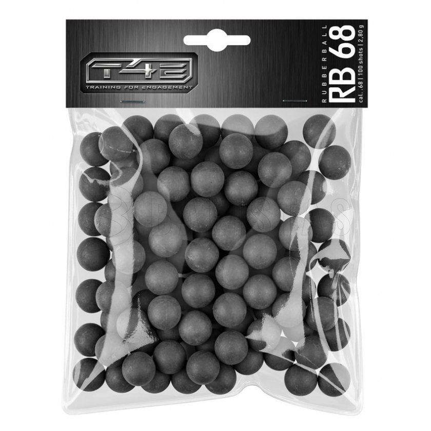 T4E Rubber Ball RB .68 polimer lövedék 100 db