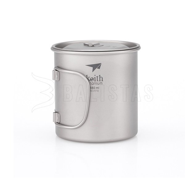 Titan bögre Keith fedéllel 550ml