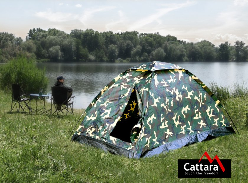 Cattara Army sátor 2 személyes camo