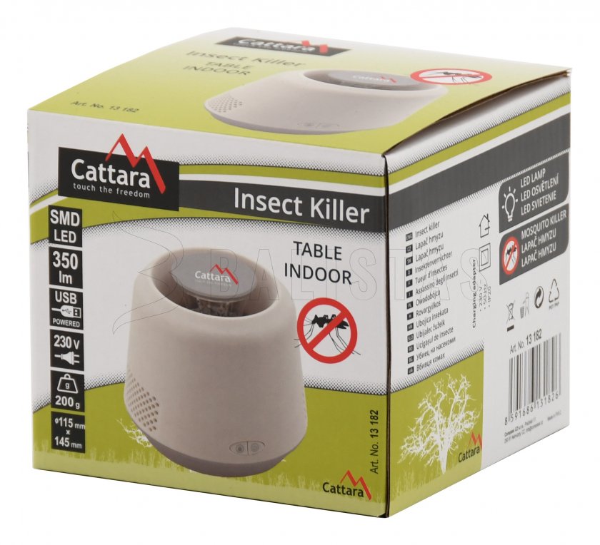 USB zseblámpa és rovarcsapda Cattara Table Indoor