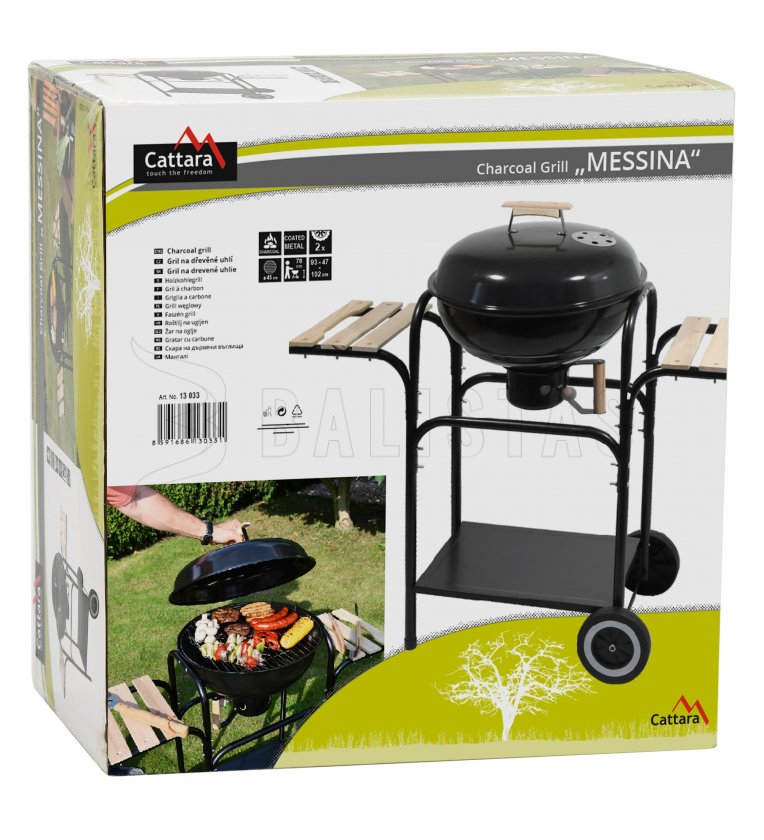 Faszéntüzelésű grill Cattara Messina