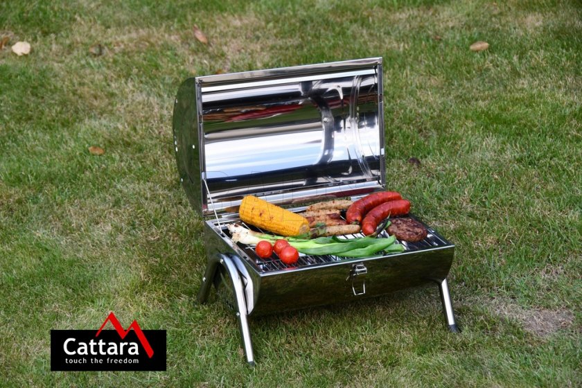 Cattara Double faszenes asztali grill