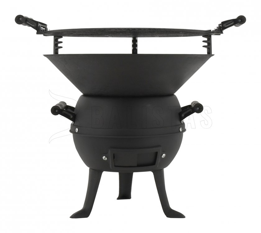 Cattara Brindisi 35cm öntöttvas faszenes grillező