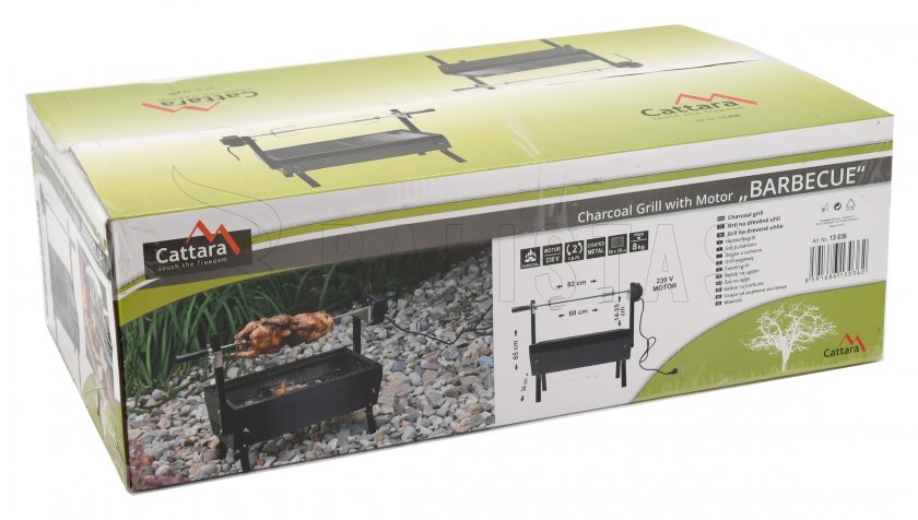 Cattara Barbeque grill forgó nyárssal