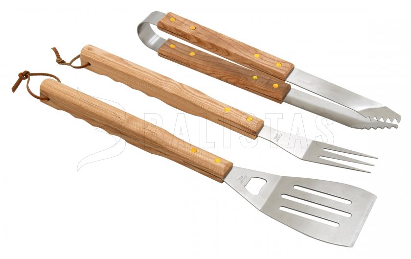 Grillező eszközkészlet Cattara Wood szett 3db