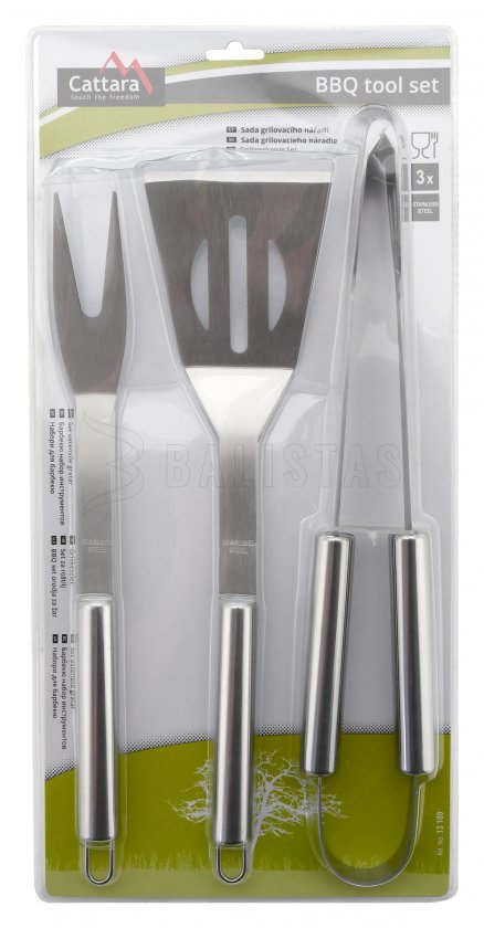 Grillező szerszámkészlet Cattara BBQ szett 3db