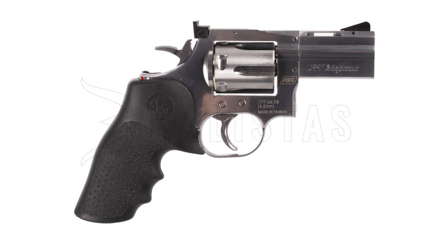 Légpisztoly revolver ASG Dan Wesson 715 2,5" silver diabolky