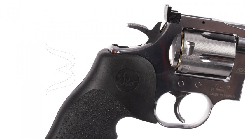 Légpisztoly revolver ASG Dan Wesson 715 2,5" silver diabolky