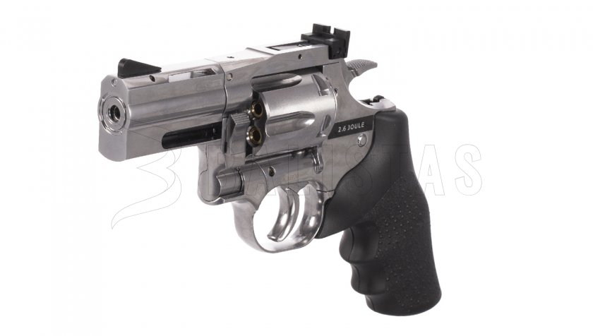 Légpisztoly revolver ASG Dan Wesson 715 2,5" silver diabolky