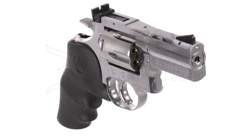 Légpisztoly revolver ASG Dan Wesson 715 2,5" silver diabolky