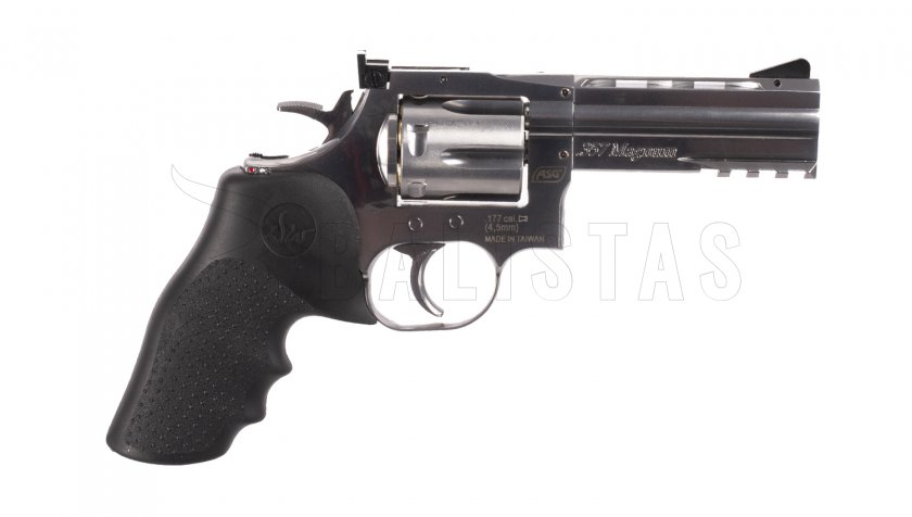 Légpisztoly revolver ASG Dan Wesson 715 4" silver diabolky