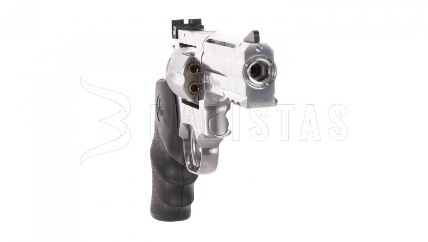 Légpisztoly revolver ASG Dan Wesson 715 4" silver diabolky