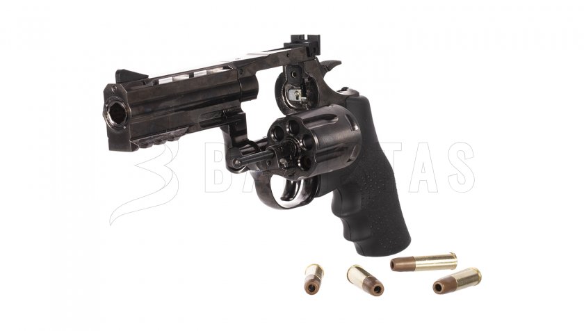 Légpisztoly revolver ASG Dan Wesson 715 4" gray sörét