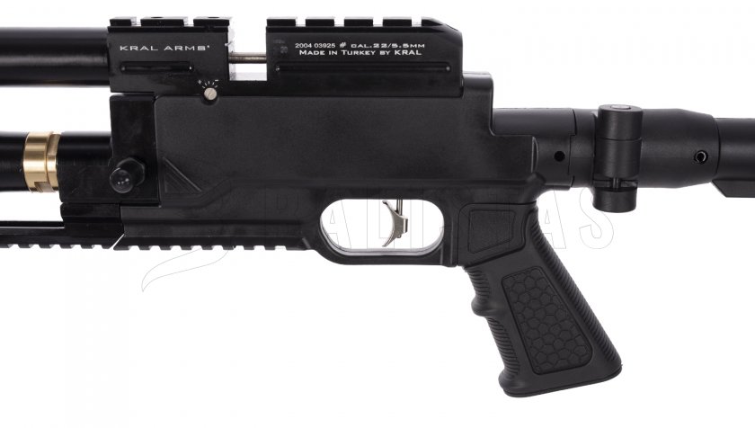Légpuska Kral Arms Puncher Jumbo Dazzle Black 5,5mm