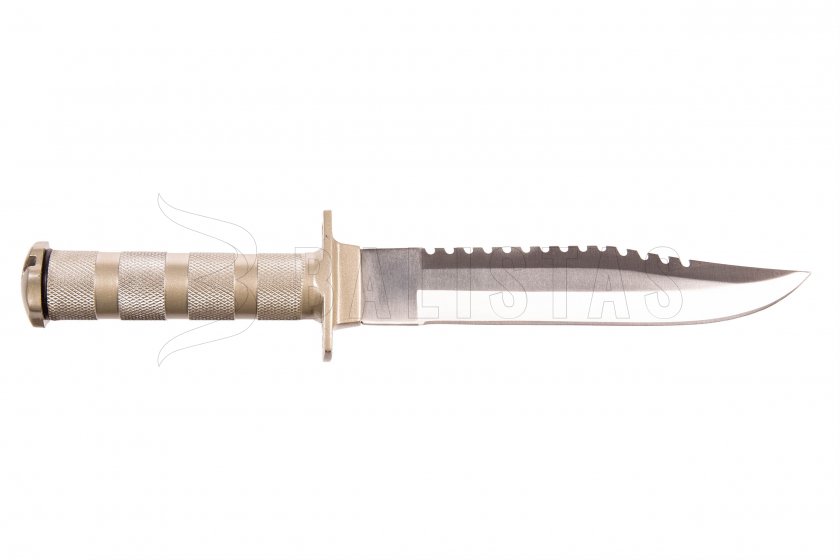 Survival kés Fox Outdoor bőrtokkal