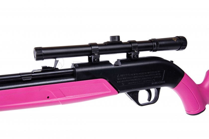 Légpuska Crosman Pumpmaster 760 SET 4,5mm rózsaszín