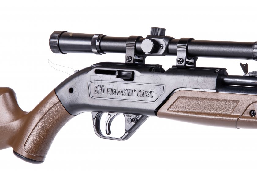 Légpuska Crosman Pumpmaster 760 4,5mm távcsővel