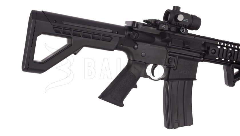 Légpuska Crosman DPMS SBR Full Auto 4,5mm kolimátorral