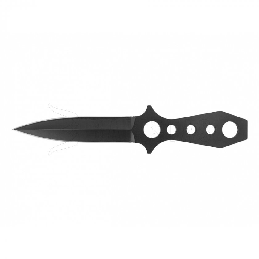 Dobókés Fox Outdoor 22,5 cm tokkal, fekete