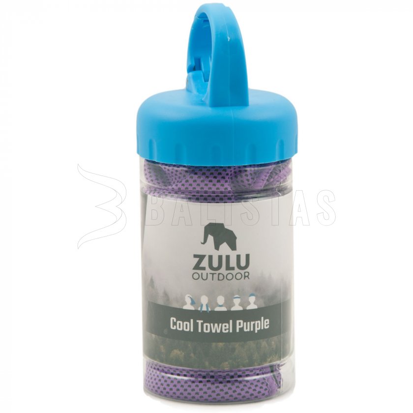 Hűsítő törölköző Zulu Cool Towel lila