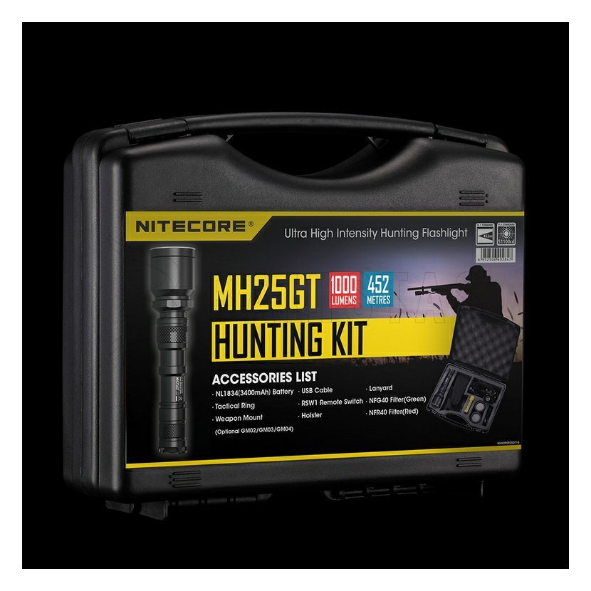 Nitecore MH25GT vadászkészlet