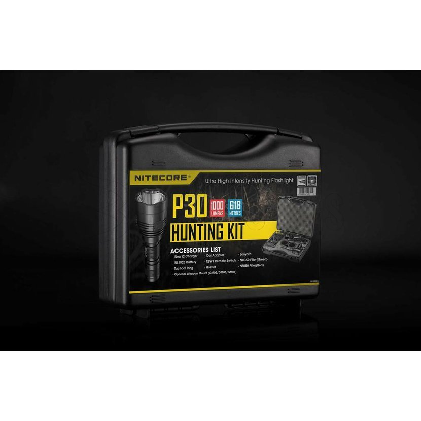 Nitecore P30 Vadász készlet