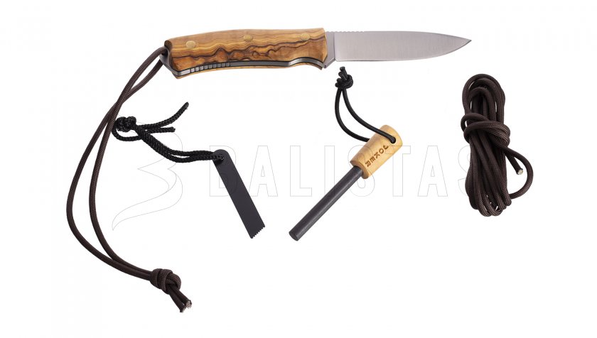 Joker Bushcrafter CO120-P kés tűzgyújtóval