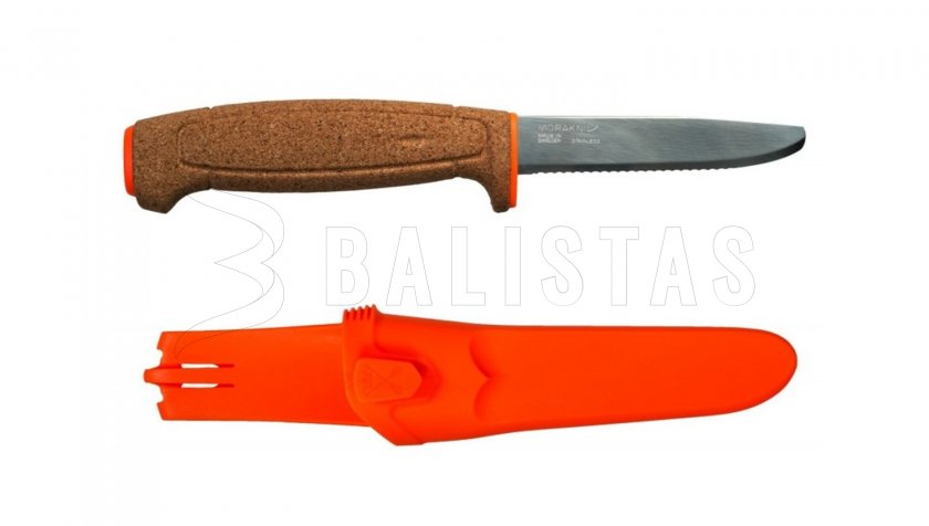 Morakniv Floating Serrated Knife narancssárga kés