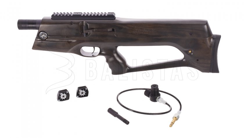 Légpuska AirMaks Caiman 5,5mm Lamino sötét