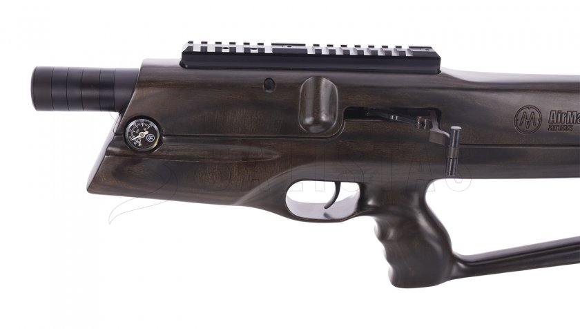 Légpuska AirMaks Caiman 5,5mm Lamino sötét
