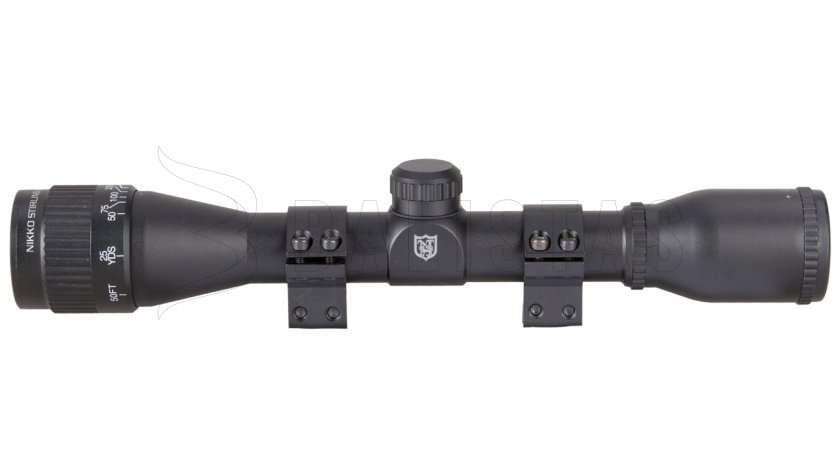 Nikko Stirling Mountmaster 4x40 AO 1/2 Mil-Dot puska távcső