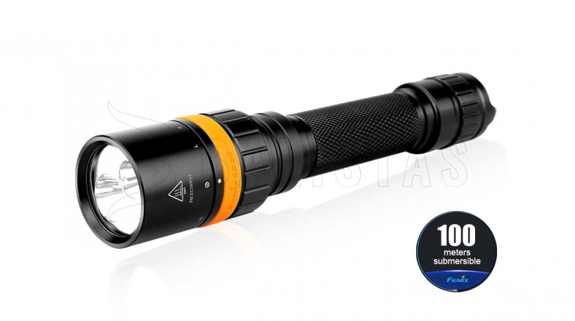 Búvár LED lámpa Fenix SD20