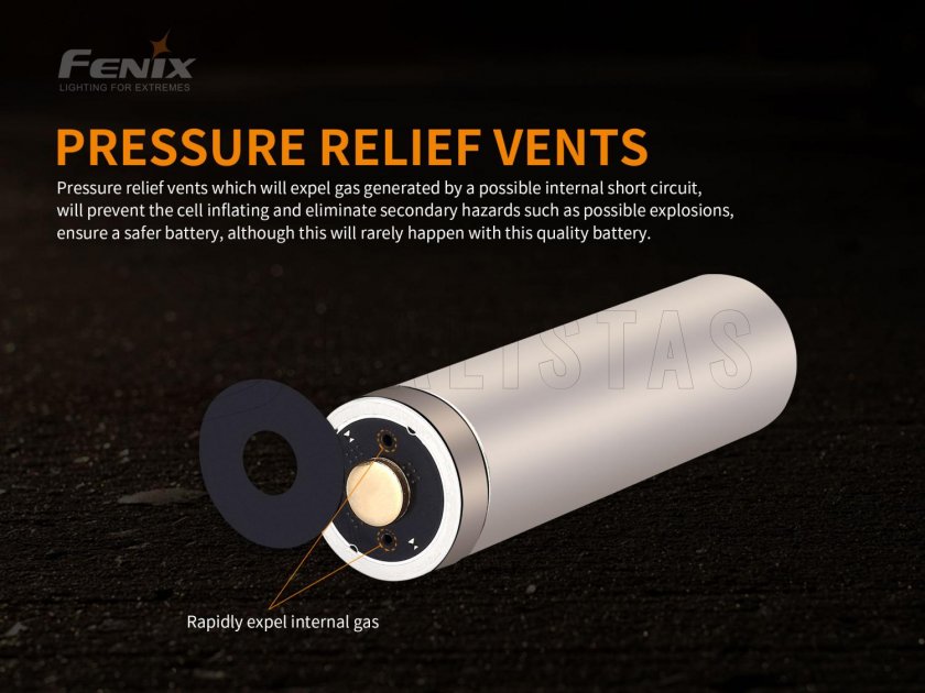 Fenix 21700 5000 mAh USB-C tölthető akkumulátor (Li-Ion)