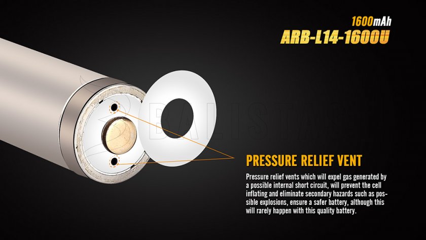 Dobíjecí USB AA elem Fenix ARB-L14-1600U