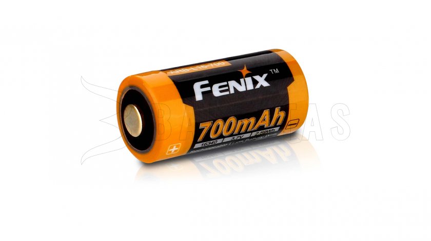 Újratölthető akkumulátor Fenix RCR123A/16340 (Li-Ion)