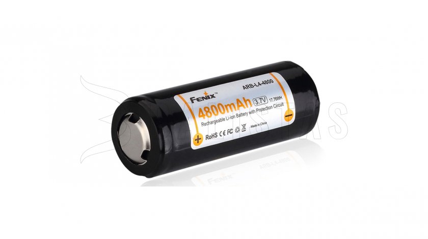Újratölthető akkumulátor Fenix 26650 4800 mAh (Li-Ion)