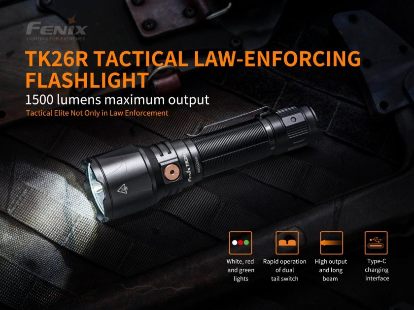 Taktikai lámpa Fenix TK26R