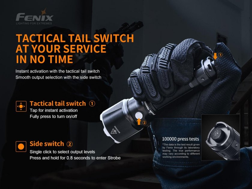 Taktikai zseblámpa Fenix TK22 Ultimate Edition