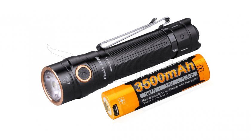 Fenix LD30 zseblámpa + USB akkumulátor 3500 mAh