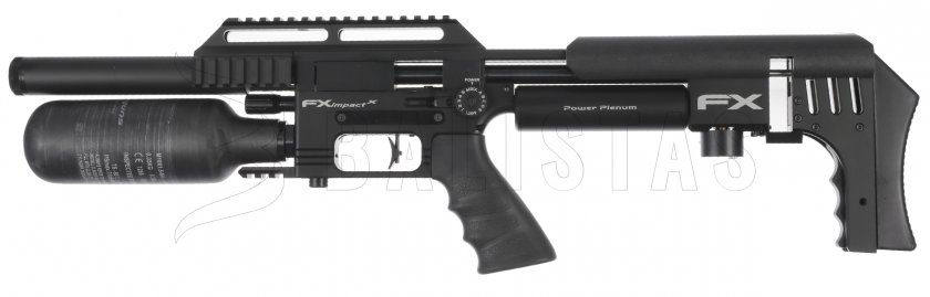 Légpuska FX Impact MKII Compact, Power Plenum, black 5,5mm