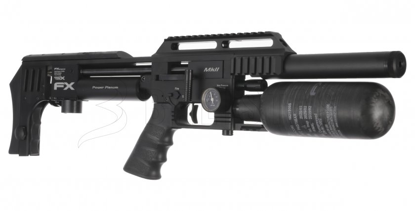 Légpuska FX Impact MKII Compact, Power Plenum, black 5,5mm